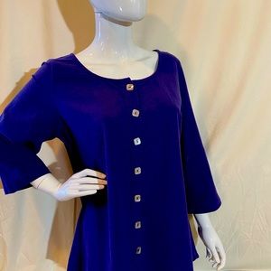 Beautiful Rich Purple Blouse
